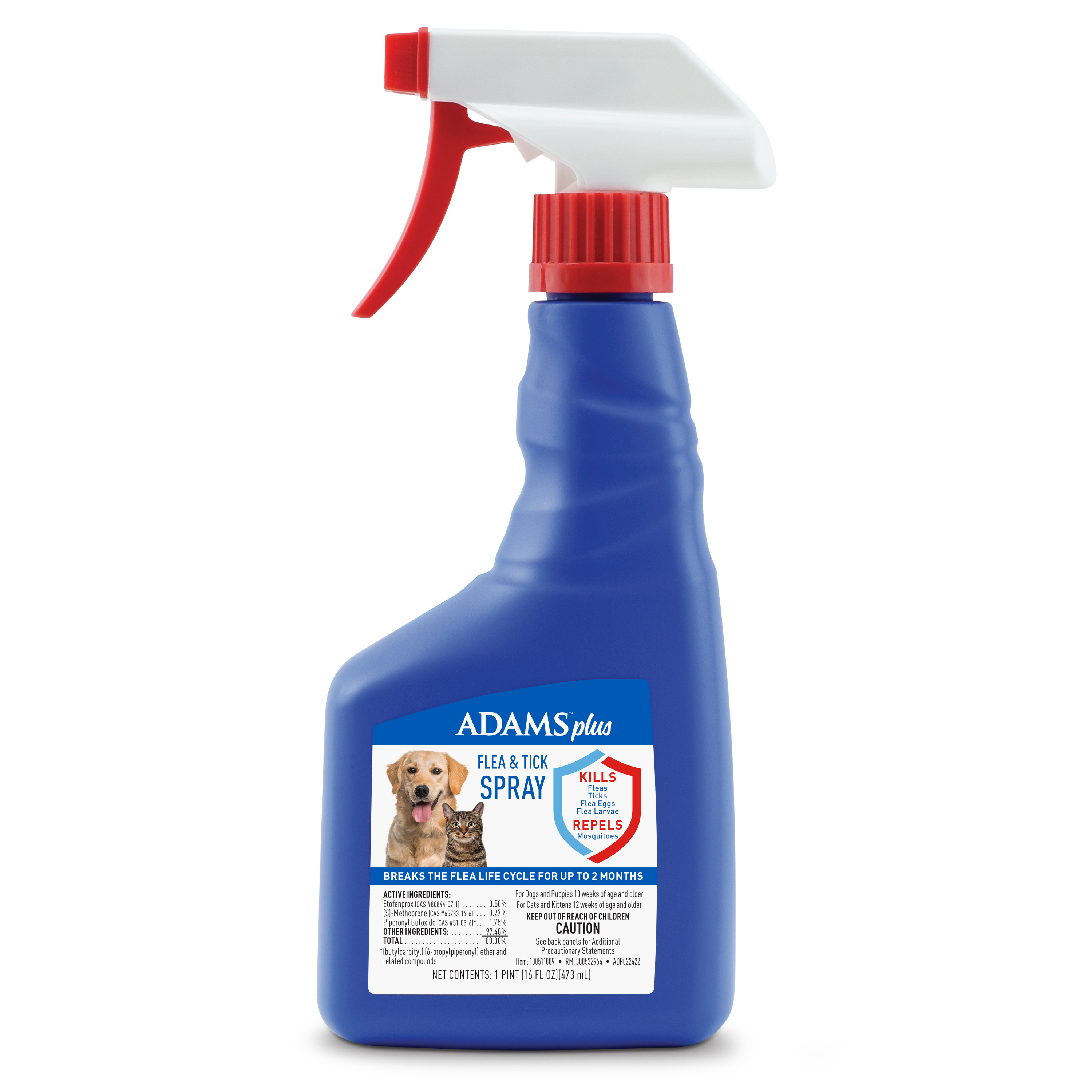 Adams Plus Flea Tick Spray Adams