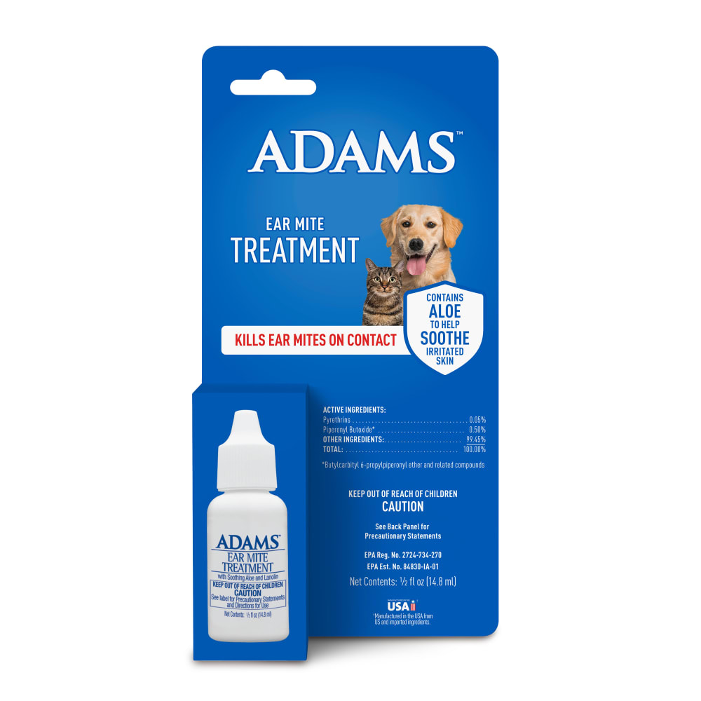Adams Flea & Tick Cleansing Shampoo – 12 Oz, For Dogs & Cats, EPA Registered